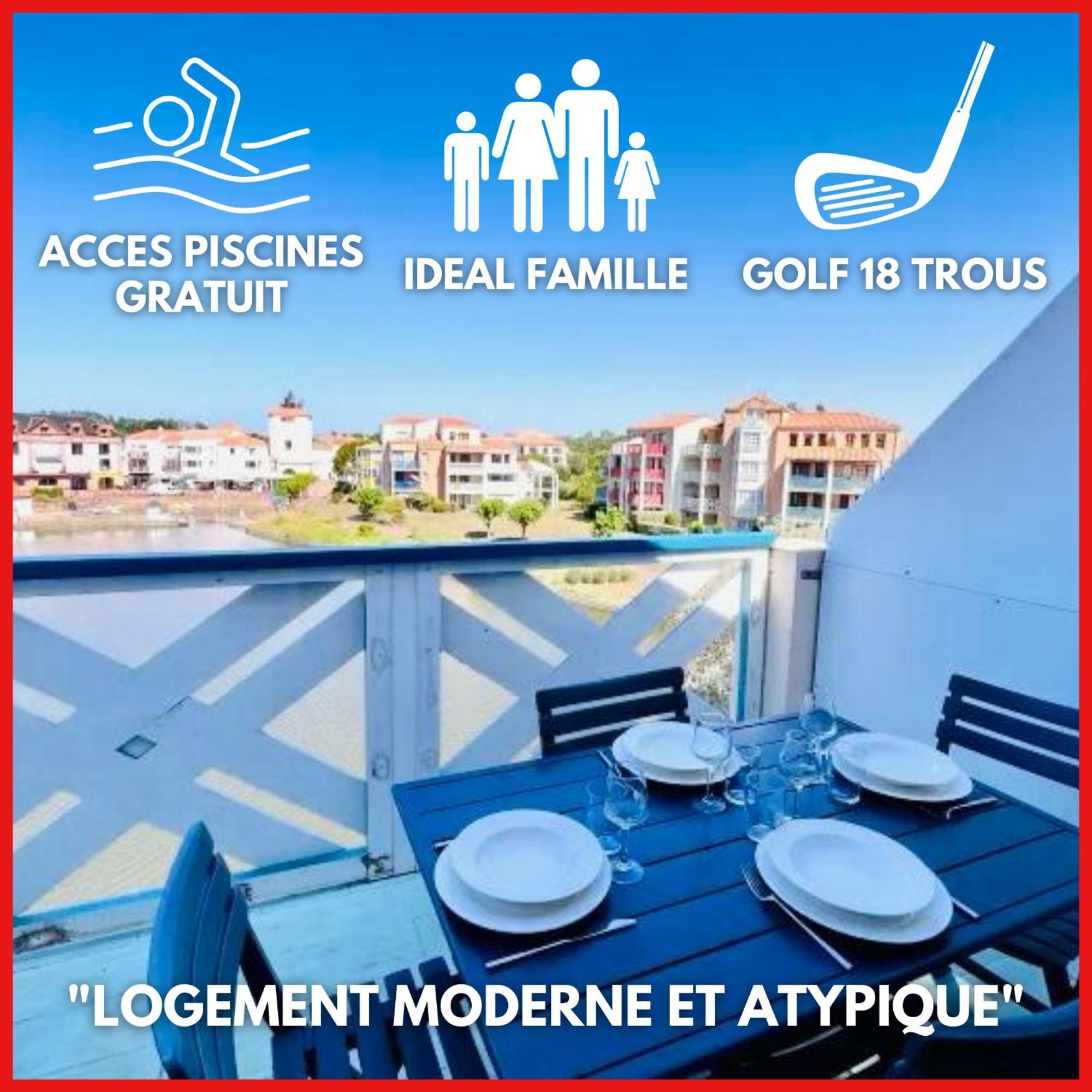 "Le Filet Du Lac" Appartement Atypique, 5 Personnes, Duplex, Vue Lac, Acces Parc Aquatique Gratuit Talmont-Saint-Hilaire Εξωτερικό φωτογραφία